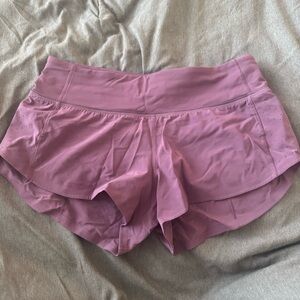 lululemon Mauve Athletic Shorts